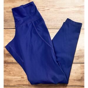 Old Navy Active Purple Athletic Elevate Go-Dry Leggings Sz Small Pockets Crop